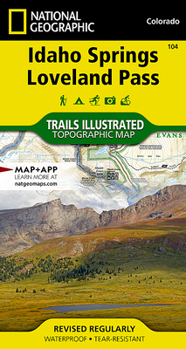 Loose Leaf Idaho Springs, Loveland Pass Map Book
