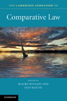 Paperback The Cambridge Companion to Comparative Law Book
