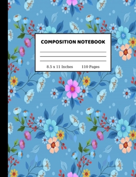 Paperback Composition Notebook: Wide Ruled Paper Notebook Journal - Cute Wide Blank Lined Workbook for Teens Kids Students Girls for Home School Colle Book