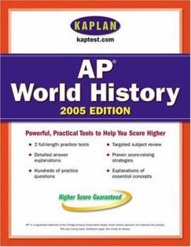 Paperback Kaplan AP World History Book