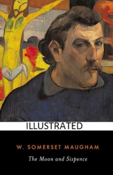 Paperback The Moon and Sixpence Illustrated Book