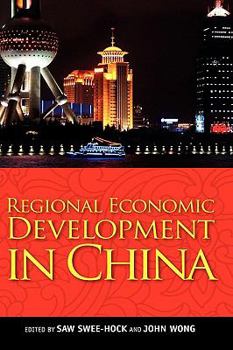 Hardcover Regional Economic Development in China Book