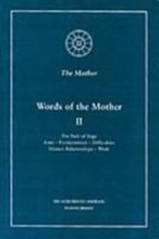 Paperback Words of the Mother: v. 2 Book