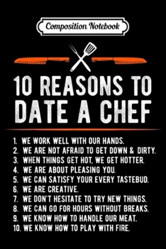 Composition Notebook: 5 THINGS ABOUT MY HUSBAND CHEF  Journal/Notebook Blank Lined Ruled 6x9 100 Pages