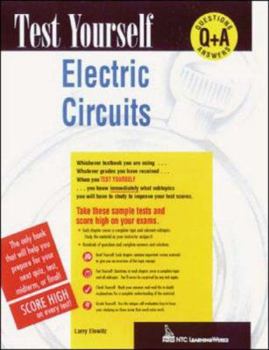 Paperback Test Yourself Electric Circuits Book