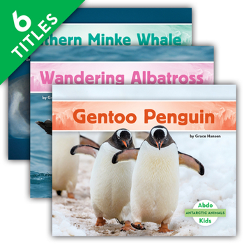 Library Binding Antarctic Animals (Set) Book