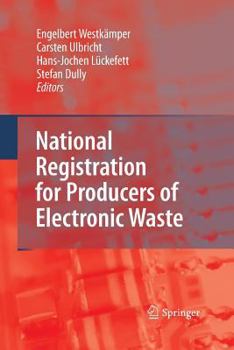 Paperback National Registration for Producers of Electronic Waste Book