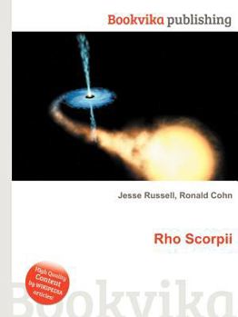 Paperback Rho Scorpii Book