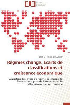 Paperback Régimes Change, Ecarts de Classifications Et Croissance Économique [French] Book