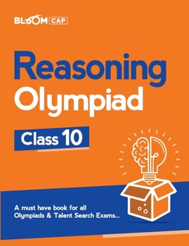 Paperback Bloom CAP Reasoning Olympiad Class 10 Book