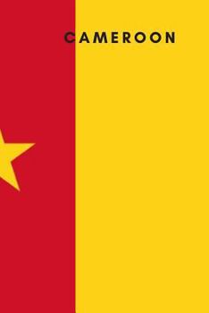 Paperback Cameroon: Country Flag A5 Notebook (6 x 9 in) to write in with 120 pages White Paper Journal / Planner / Notepad Book