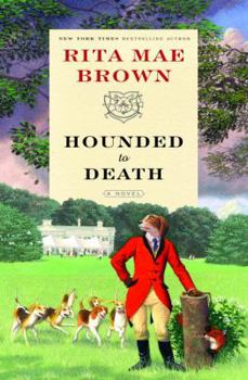 Hardcover Hounded to Death Book