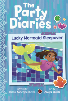 Library Binding Lucky Mermaid Sleepover Book