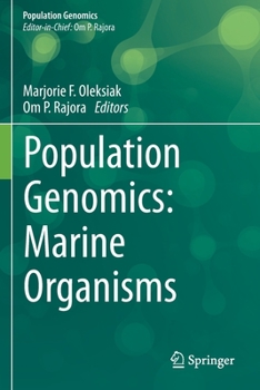 Paperback Population Genomics: Marine Organisms Book