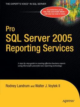 Paperback Pro SQL Server 2005 Reporting Services Book