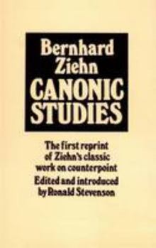 Paperback Canonic Studies: A New Technique in Composition Book