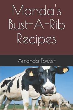 Paperback Manda's Bust-A-Rib Recipes Book