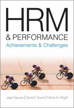 Paperback HRM and Performance: Achievements and Challenges Book