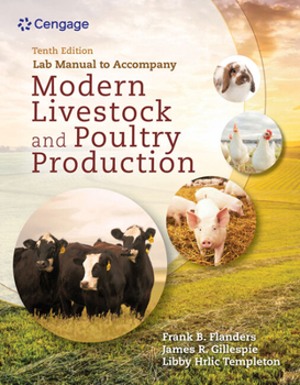 Paperback Laboratory Manual for Flanders/Gillespie's Modern Livestock & Poultry Production Book