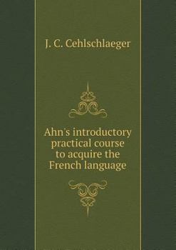 Paperback Ahn's introductory practical course to acquire the French language Book