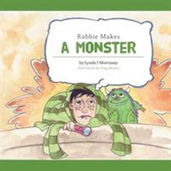 Paperback Robbie Makes a Monster Book