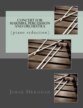 Paperback Concert for Marimba, Percussion and Orchestra: (piano reduction) Book