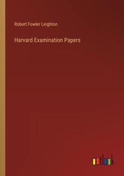 Paperback Harvard Examination Papers Book