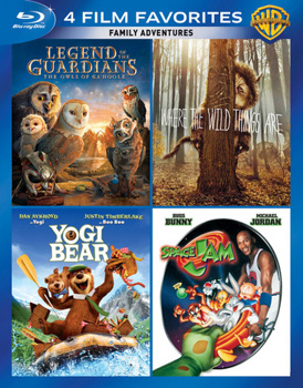 Blu-ray 4 Film Favorites: Family Adventures Book