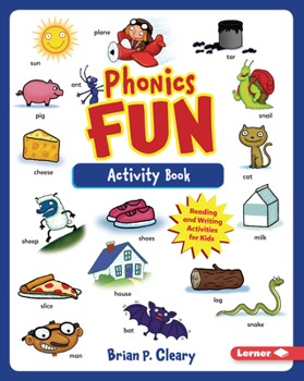 Paperback Phonics Fun Activity Book: Reading and Writing Activities for Kids Book
