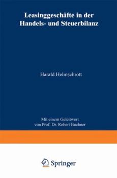 Paperback Leasinggeschäfte in Der Handels- Und Steuerbilanz [German] Book