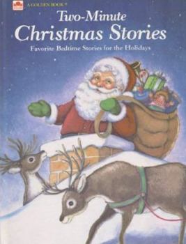 Hardcover 2-Minute Christmas Stories Book