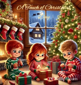 Hardcover A Touch of Christmas Day [Large Print] Book