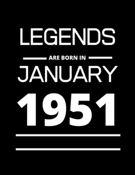 LEGENDS are born in January 1951: 2020 Daily Diary: One page per day with month tabs, one year 366 day fully line and dated journal. The Homemaker's Friend. Jan 1, 2020 to Dec 31, 2020