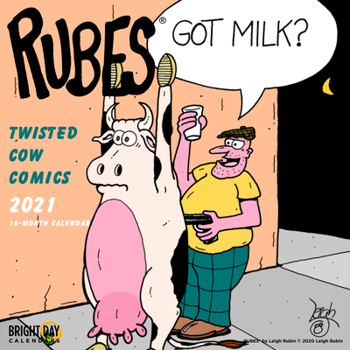 Calendar Cal 2021- Rubes Twisted Cow Comics Wall Book