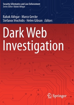 Paperback Dark Web Investigation Book