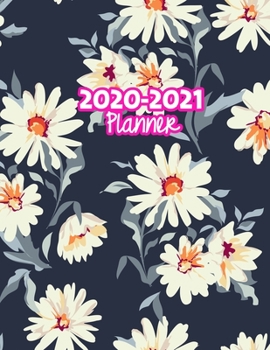 2020-2021 Planner: Two Year Calendar Organizer and Goal Journal | January 2020 - December 2021 Daily, Weekly and Monthly Planner Book with Back Sticker Expression Wall for 2 Years | Design Code 549932