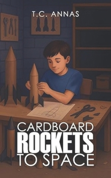 Paperback Cardboard Rockets to Space Book