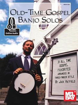Paperback Old-Time Gospel Banjo Solos Book