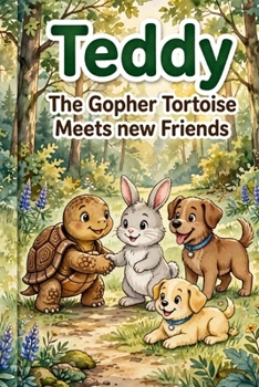 Paperback Teddy the Gopher Makes New Friends Book