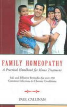 Paperback Family Homeopathy: A Practical Handbook for Home Treatment Book
