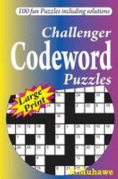 Paperback Challenger Codeword Puzzles Book