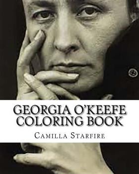Paperback Georgia O'Keefe Coloring Book