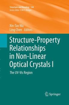 Paperback Structure-Property Relationships in Non-Linear Optical Crystals I: The Uv-VIS Region Book