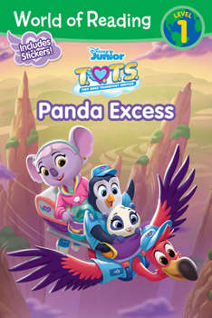Paperback World of Reading: T.O.T.S.: Panda Excess-Level 1 Reader with Stickers [With Stickers] Book