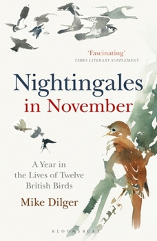 Paperback Nightingales in November: A Year in the Lives of Twelve British Birds Book