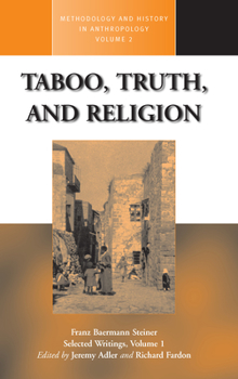 Paperback Taboo, Truth and Religion Book