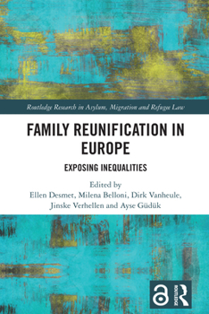 Hardcover Family Reunification in Europe: Exposing Inequalities Book