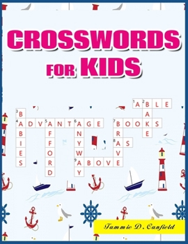 Paperback Crosswords for Kids: Easy Puzzles to Entertain Your Brain Book