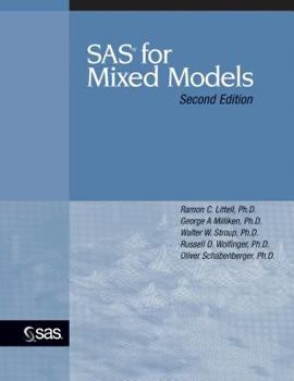 Paperback SAS for Mixed Models, Second Edition Book