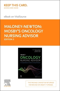 Misc. Mosby's Oncology Nursing Advisor - Elsevier E-Book on Vitalsource (Retail Access Card): A Comprehensive Guide to Clinical Practice Book